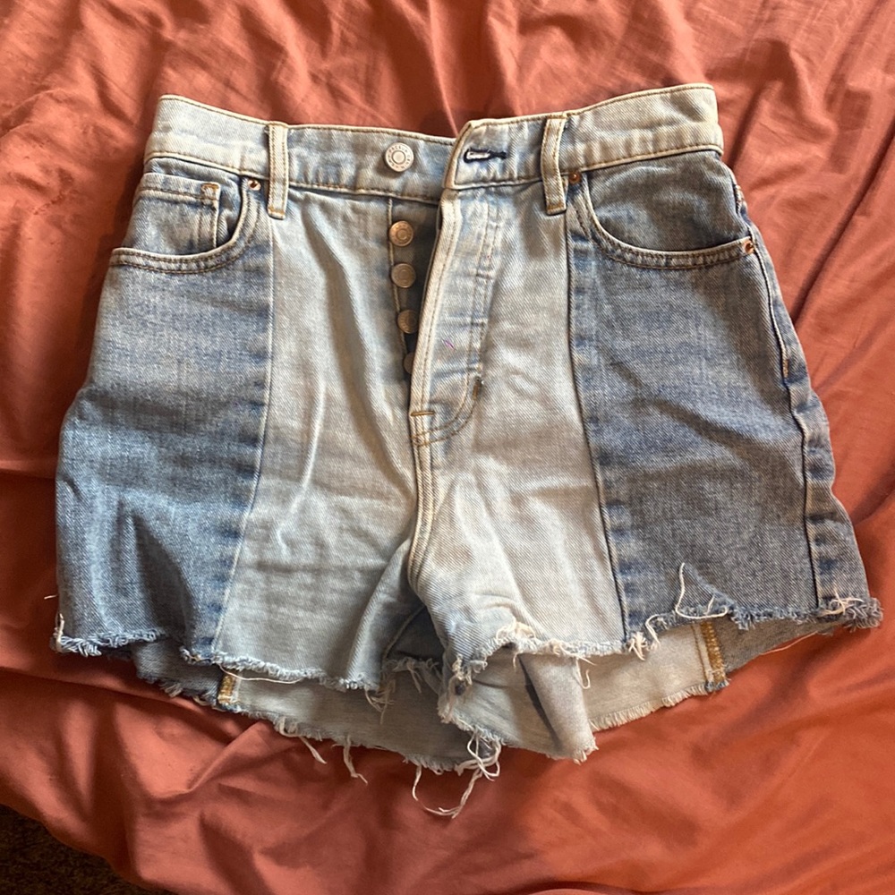 color block pacsun shorts